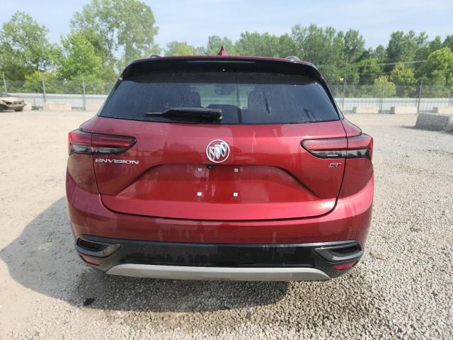 LRBFZNR4XPD054250 - 2023 BUICK ENVISION ESSENCE 红色 照片 6