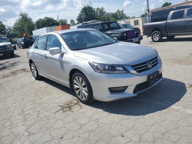 1HGCR2F83EA005806 - 2014 HONDA ACCORD EXL SILVER photo 4