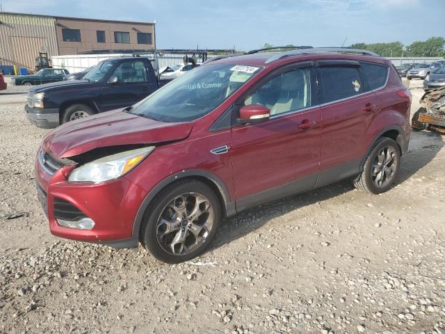 1FMCU0J91FUB05917 - 2015 FORD ESCAPE TITANIUM MAROON photo 1