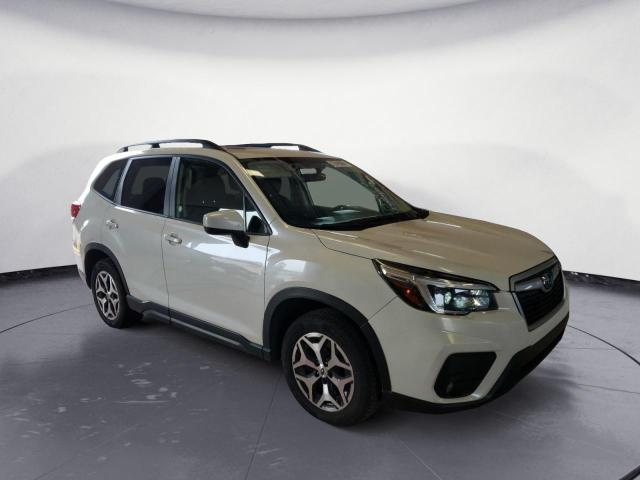 JF2SKAJCXMH457649 - 2021 SUBARU FORESTER PREMIUM WHITE photo 4