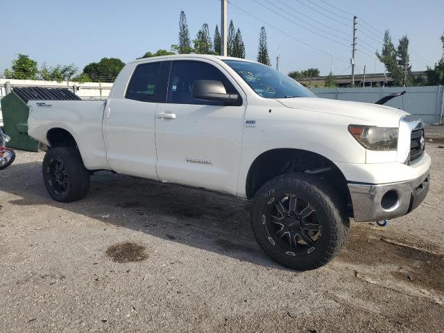 5TBRT54108S459383 - 2008 TOYOTA TUNDRA DOUBLE CAB WHITE photo 4