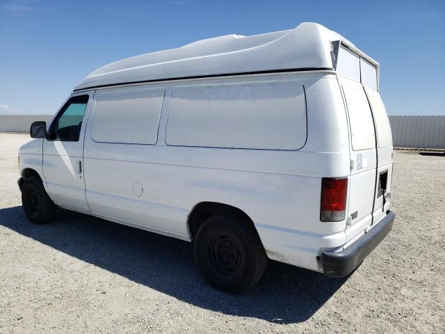 1FMRE11252HA55901 - 2002 FORD ECONOLINE E150 WAGON WHITE photo 2