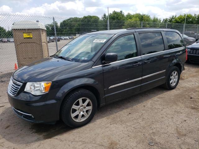 2C4RC1BG9CR133011 - 2012 CHRYSLER TOWN & CNT TOURING GRAY photo 1