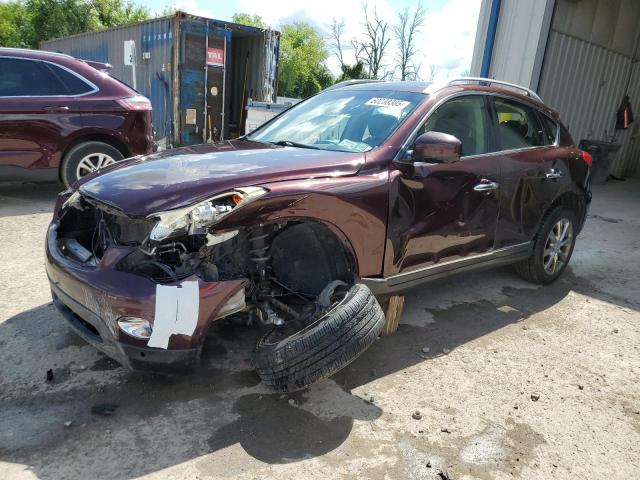 JN1AJ0HR7BM854812 - 2011 INFINITI EX35 BASE BURGUNDY photo 1