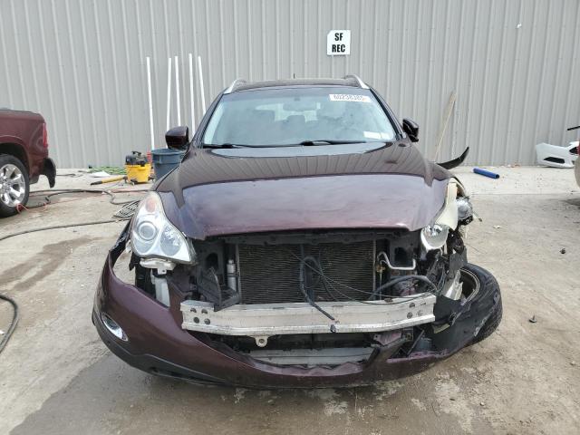 JN1AJ0HR7BM854812 - 2011 INFINITI EX35 BASE BURGUNDY photo 5