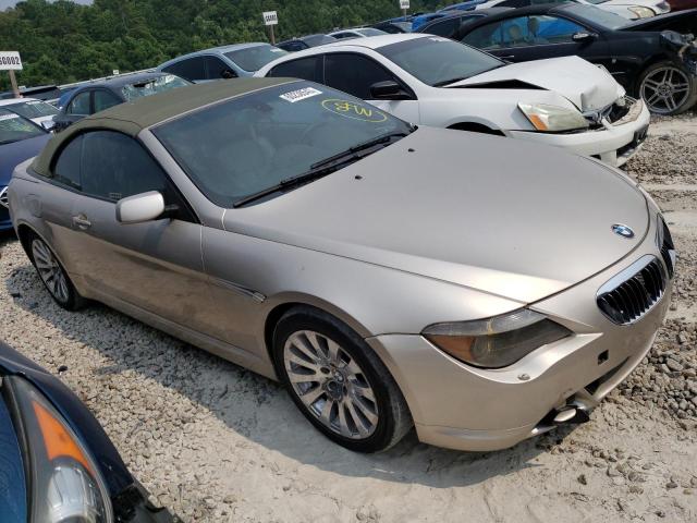 WBAEK73454B320090 - 2004 BMW 645 CI AUTOMATIC BEIGE photo 4