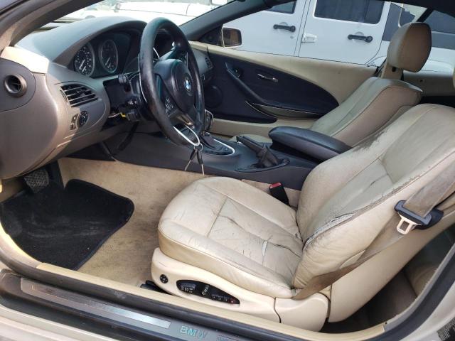 WBAEK73454B320090 - 2004 BMW 645 CI AUTOMATIC BEIGE photo 7