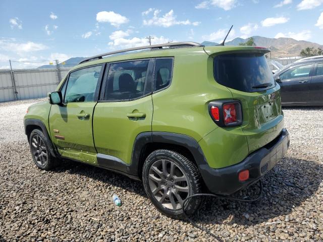 ZACCJABW0GPD61699 - 2016 JEEP RENEGADE LATITUDE GREEN photo 2