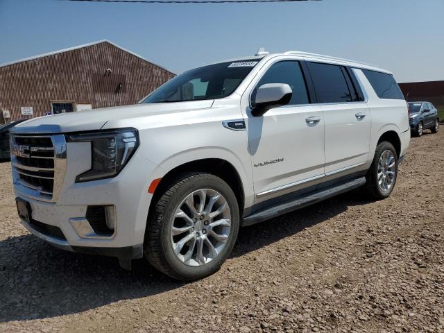 1GKS2GKD5NR176562 - 2022 GMC YUKON XL K1500 SLT WHITE photo 1