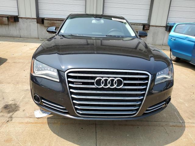 WAUAGAFD3DN001374 - 2013 AUDI A8 QUATTRO BLACK photo 5