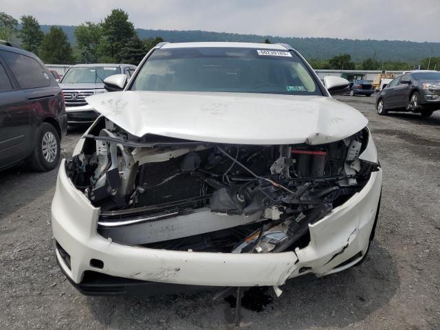 5TDJKRFH2FS087230 - 2015 TOYOTA HIGHLANDER XLE WHITE photo 5