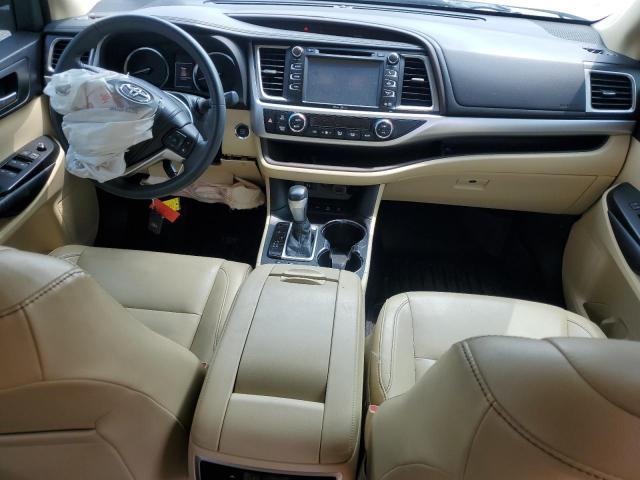 5TDJKRFH2FS087230 - 2015 TOYOTA HIGHLANDER XLE WHITE photo 8