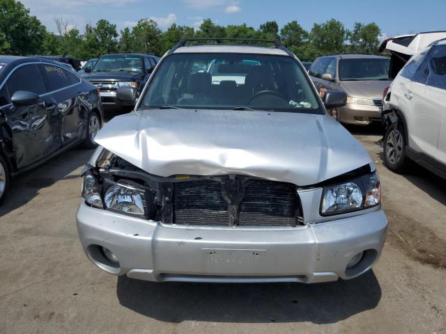 JF1SG656X3H711429 - 2003 SUBARU FORESTER 2.5XS Серебристый фото 5