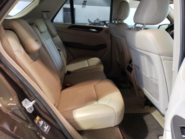 4JGDA5HB4EA396514 - 2014 MERCEDES-BENZ ML 350 4MATIC BROWN photo 11