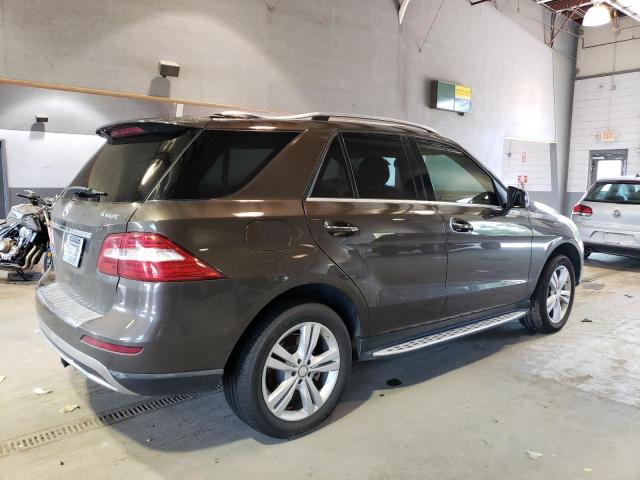 4JGDA5HB4EA396514 - 2014 MERCEDES-BENZ ML 350 4MATIC BROWN photo 3