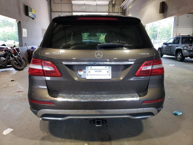 4JGDA5HB4EA396514 - 2014 MERCEDES-BENZ ML 350 4MATIC BROWN photo 6