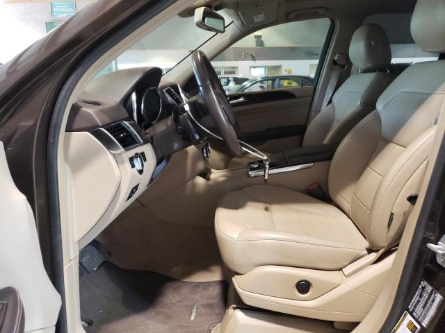 4JGDA5HB4EA396514 - 2014 MERCEDES-BENZ ML 350 4MATIC BROWN photo 7