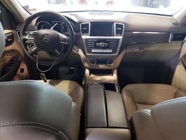 4JGDA5HB4EA396514 - 2014 MERCEDES-BENZ ML 350 4MATIC BROWN photo 8