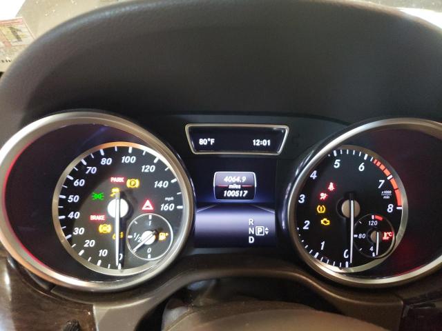 4JGDA5HB4EA396514 - 2014 MERCEDES-BENZ ML 350 4MATIC BROWN photo 9