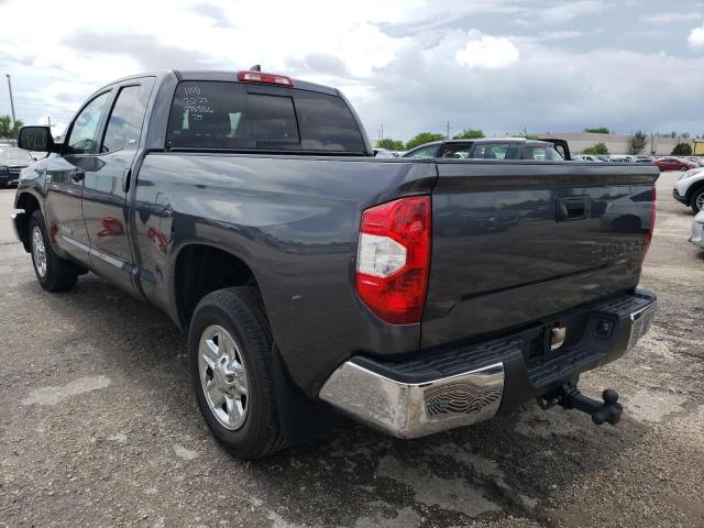 5TFRY5F10MX273336 - 2021 TOYOTA TUNDRA DOUBLE CAB SR/SR5 GRAY photo 2
