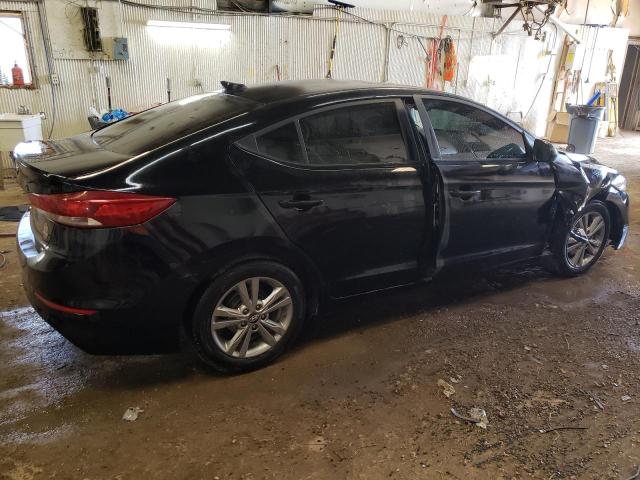 KMHD84LF8HU238776 - 2017 HYUNDAI ELANTRA SE BLACK photo 3