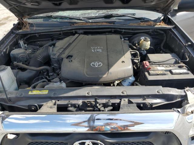 5TFJU4GN4EX063196 - 2014 TOYOTA TACOMA DOUBLE CAB PRERUNNER GRAY photo 11