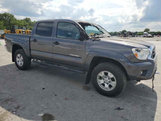 5TFJU4GN4EX063196 - 2014 TOYOTA TACOMA DOUBLE CAB PRERUNNER GRAY photo 4