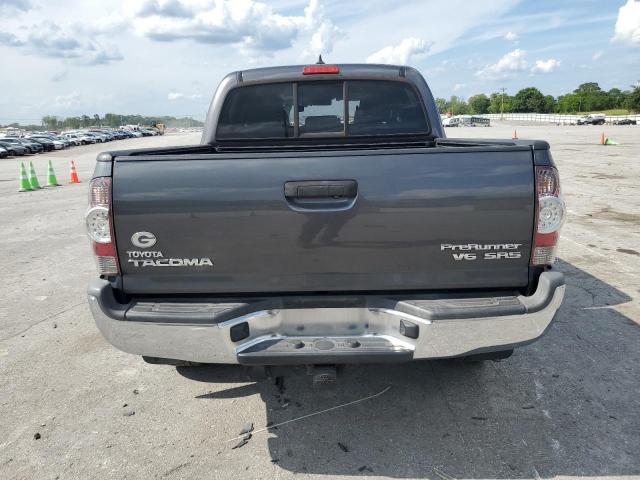 5TFJU4GN4EX063196 - 2014 TOYOTA TACOMA DOUBLE CAB PRERUNNER GRAY photo 6