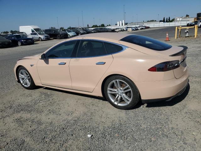 5YJSA1CN6DFP03404 - 2013 TESLA MODEL S 棕色 照片 2