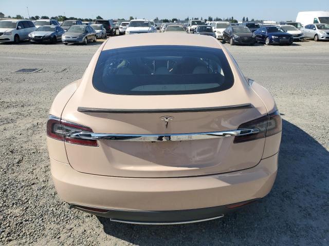 5YJSA1CN6DFP03404 - 2013 TESLA MODEL S 棕色 照片 6