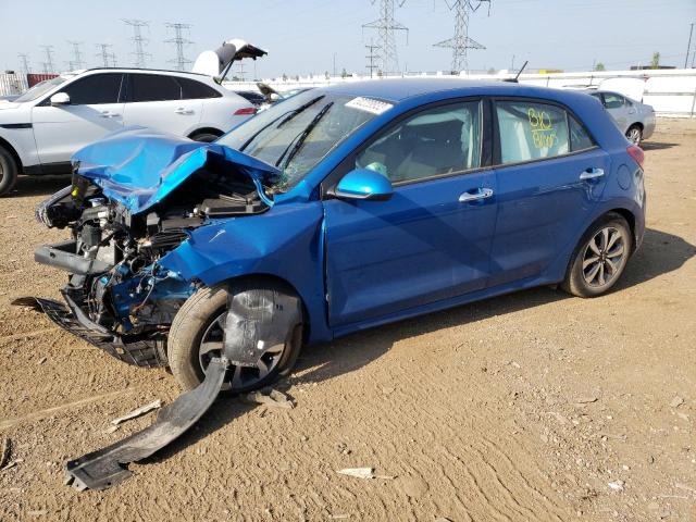 3KPA25AD9ME434038 - 2021 KIA RIO S BLUE photo 1