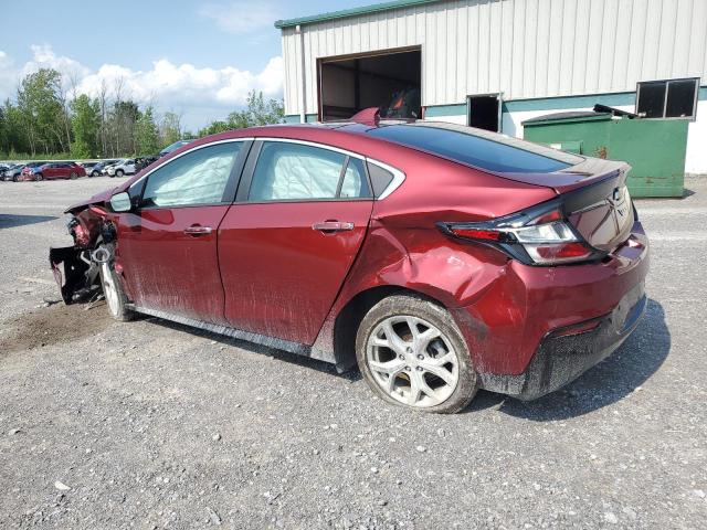 1G1RD6S55HU110840 - 2017 CHEVROLET VOLT PREMIER BURGUNDY photo 2