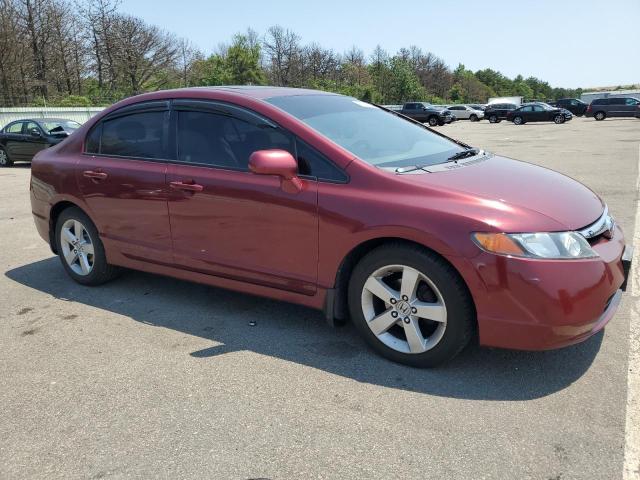 1HGFA16808L053075 - 2008 HONDA CIVIC EX BURGUNDY photo 4