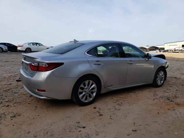 JTHBW1GG2D2006763 - 2013 LEXUS ES 300H SILVER photo 3