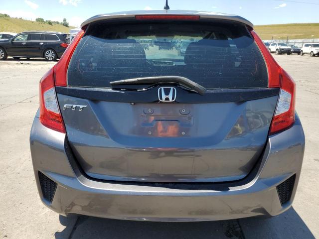 3HGGK5H52FM760489 - 2015 HONDA FIT LX GRAY photo 6