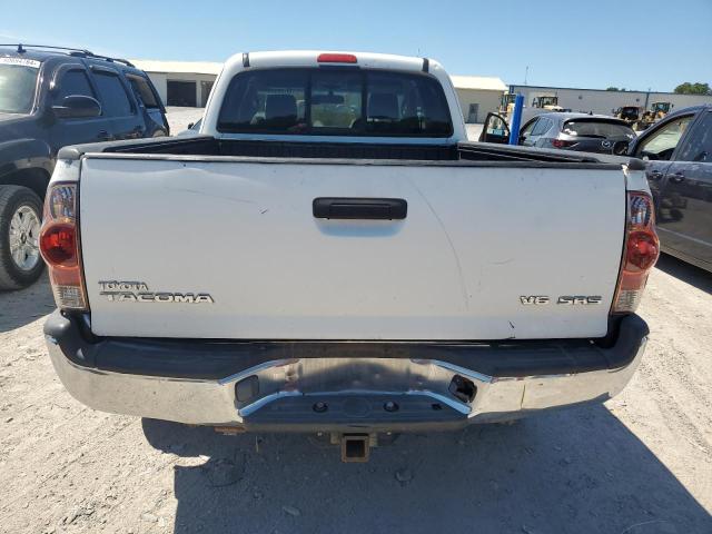 5TETU62N65Z130188 - 2005 TOYOTA TACOMA PRERUNNER ACCESS CAB WHITE photo 6