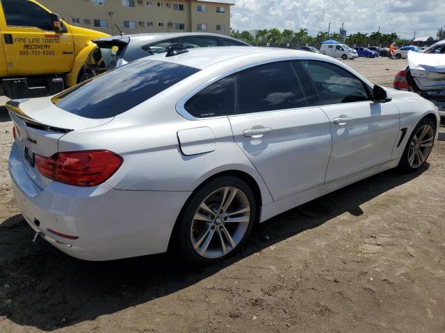 WBA4F7C50HG787080 - 2017 BMW 430I GRAN COUPE WHITE photo 3