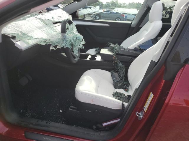 7SAYGDED2RA331985 - 2024 TESLA MODEL Y Червоний фото 7