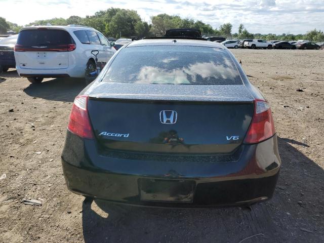 1HGCS22868A015499 - 2008 HONDA ACCORD EXL BLACK photo 6