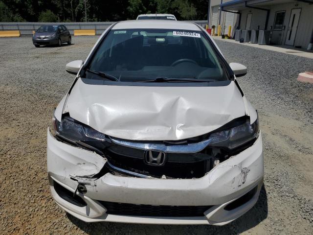 3HGGK5H42KM731365 - 2019 HONDA FIT LX WHITE photo 5