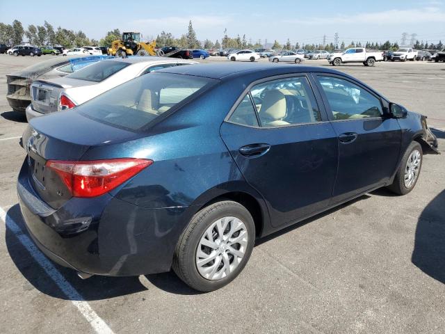 5YFBURHE2HP730754 - 2017 TOYOTA COROLLA L BLUE photo 3