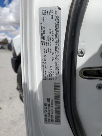 1C6RR7LT9MS522266 - 2021 RAM 1500 CLASS SLT 白色 照片 12