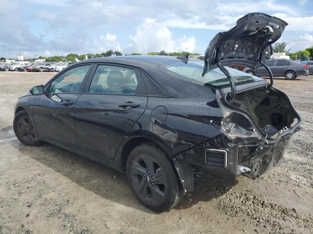 KMHLM4AG0NU257837 - 2022 HYUNDAI ELANTRA SEL BLACK photo 2