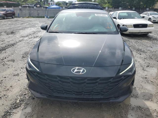 KMHLM4AG0NU257837 - 2022 HYUNDAI ELANTRA SEL BLACK photo 5