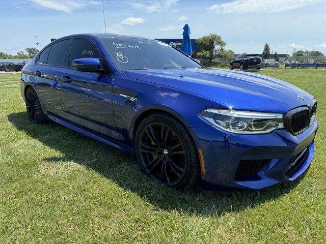 WBSJF0C58JB282901 - 2018 BMW M5 BLUE photo 4