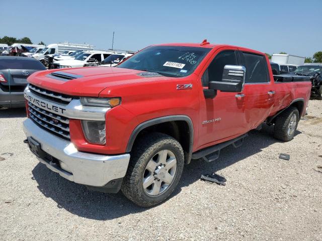 1GC4YPEY9LF176001 - 2020 CHEVROLET SILVERADO K2500 HEAVY DUTY LTZ RED photo 1