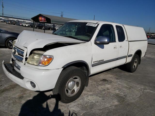 5TBRU34176S480066 - 2006 TOYOTA TUNDRA ACCESS CAB SR5 WHITE photo 1