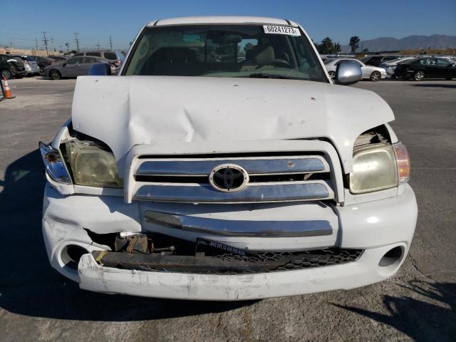 5TBRU34176S480066 - 2006 TOYOTA TUNDRA ACCESS CAB SR5 WHITE photo 5