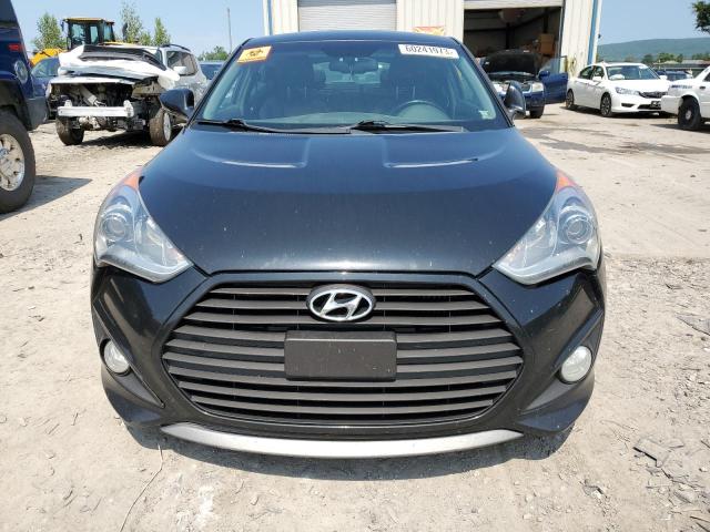 KMHTC6AE9DU173625 - 2013 HYUNDAI VELOSTER TURBO BLACK photo 5