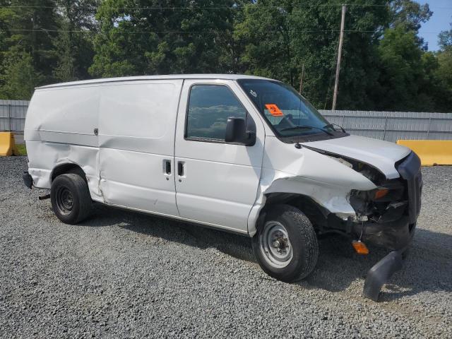 1FTNE1EW1DDA71877 - 2013 FORD ECONOLINE E150 VAN WHITE photo 4